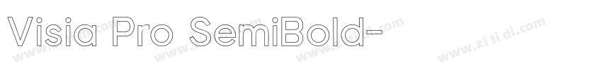 Visia Pro SemiBold字体转换 Visia Pro SemiBold字体转换